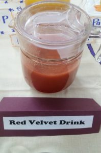 Red velvet drink